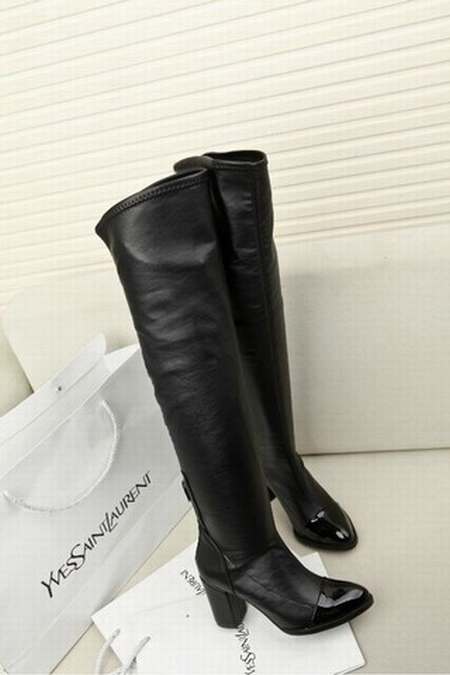 bottines montantes lacets